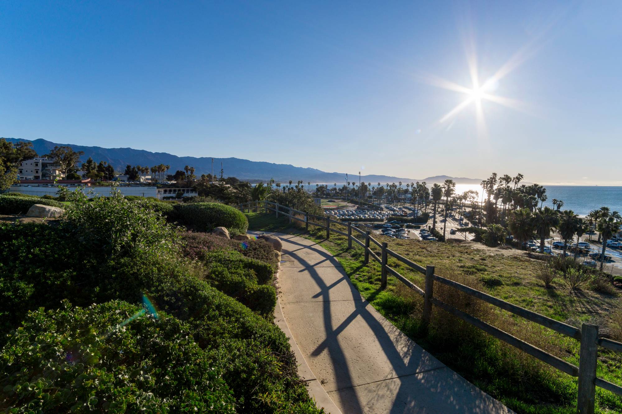 West campus walking path